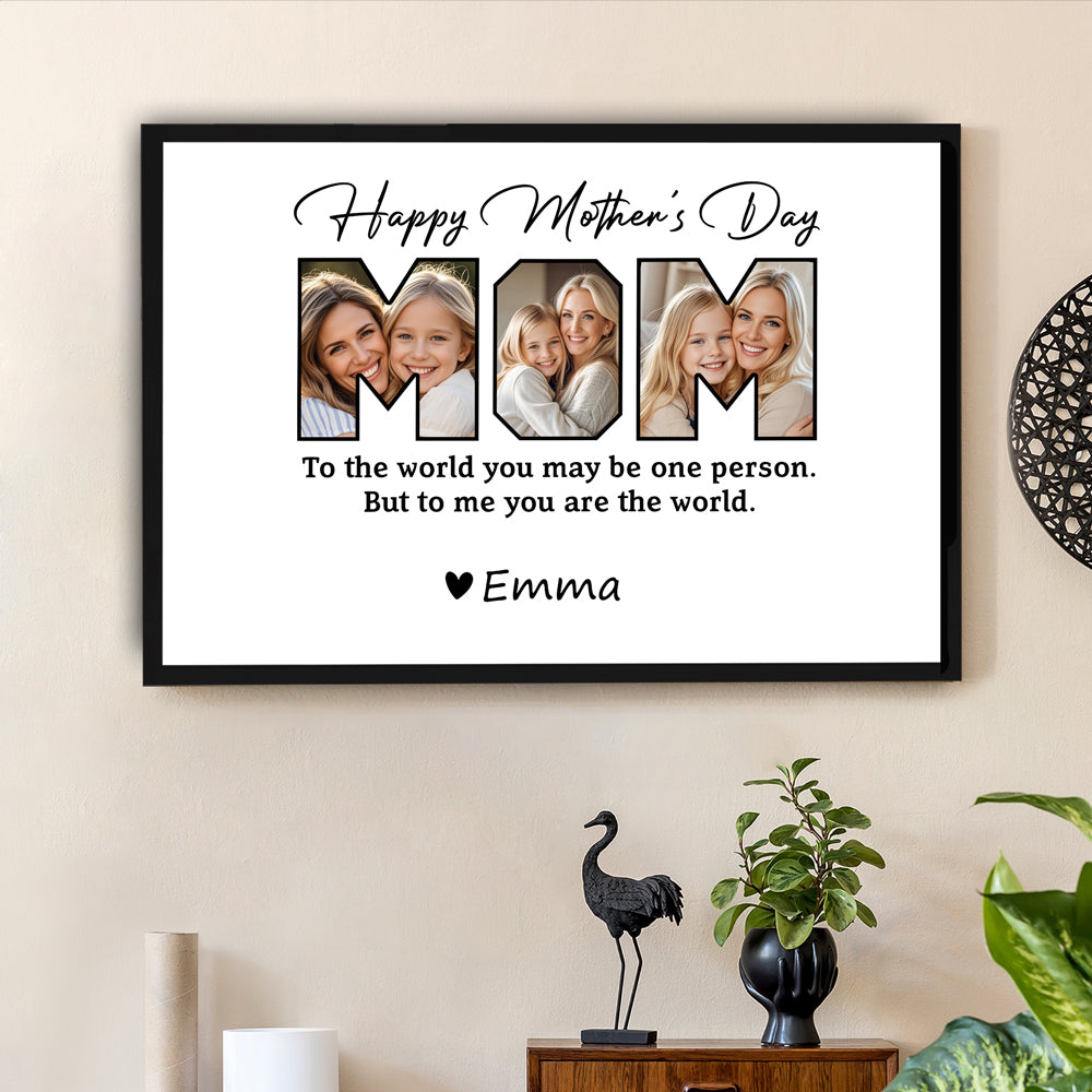 Customized Mother's Day Photo Mug Personalized Ceramic Cup