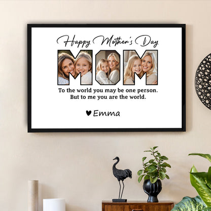 Customized Mother's Day Photo Mug Personalized Ceramic Cup