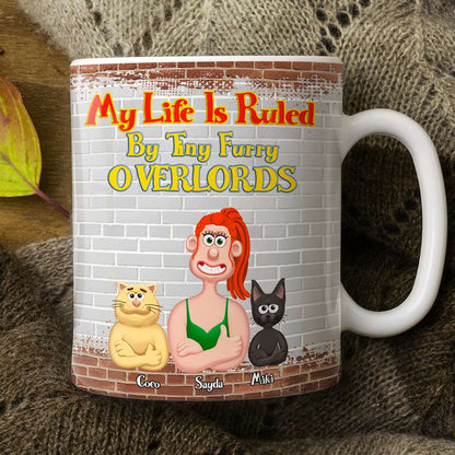 Personalized Gifts For Mom Coffee Mug Cat Mom 05KAMH030325PA
