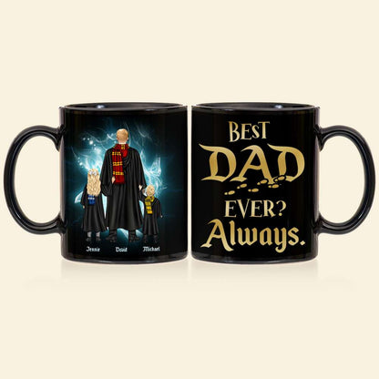 Father's Day- 02DNHN080523TM Personalized Black Mug