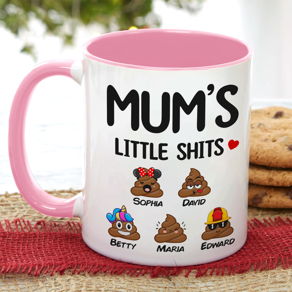 Personalized Gifts For Mom Drinkware Family Little Shit 05DTDT010324