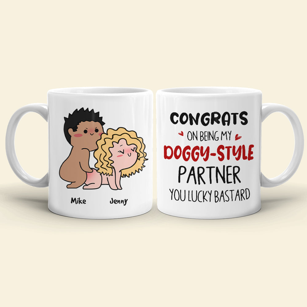 Congrats On Being My Partner-Personalized Coffee Mug DR-WHM-01nahn210623hh