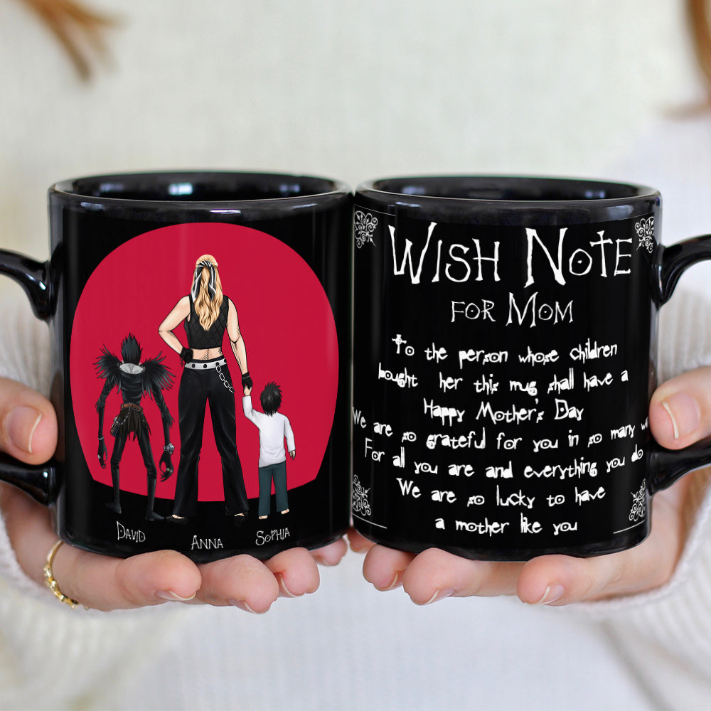 Personalized Gifts For Mom Coffee Mug Wish Note For Mom 031httn270224hg Mother's Day Gifts