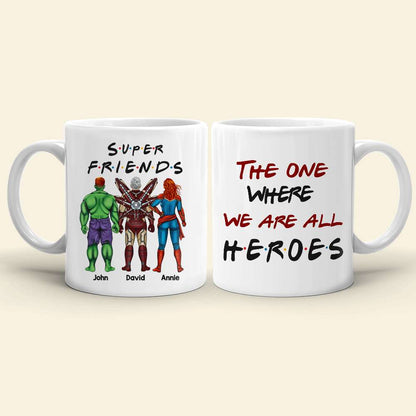Super Friends 06DNHN050623TM Personalized Mug