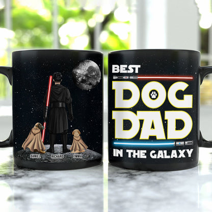 Personalized Gifts For Mom Coffee Mug Best Dog Mom In The Galaxy 011QHTH210324DAHHHG