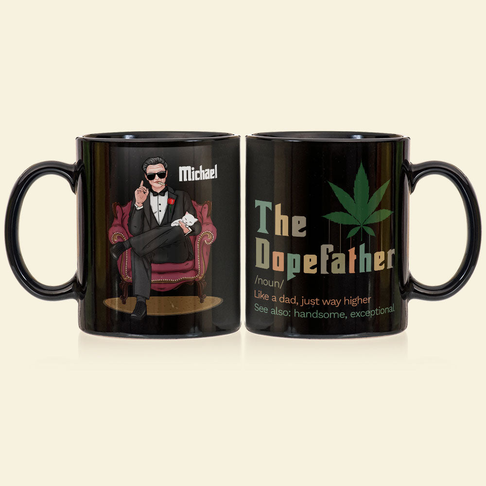The Dope Father Personalized Coffee Mug 02DNPO270523HA