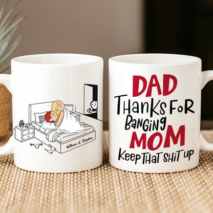 Personalized Gifts For Couple Coffee Mug 03OHPU040624