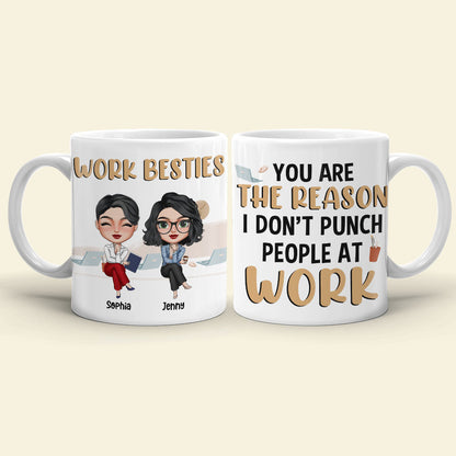 Exceptional Coworker, Best Work Friend, Personalized Coffee Mug, Perfect Gifts For Coworker