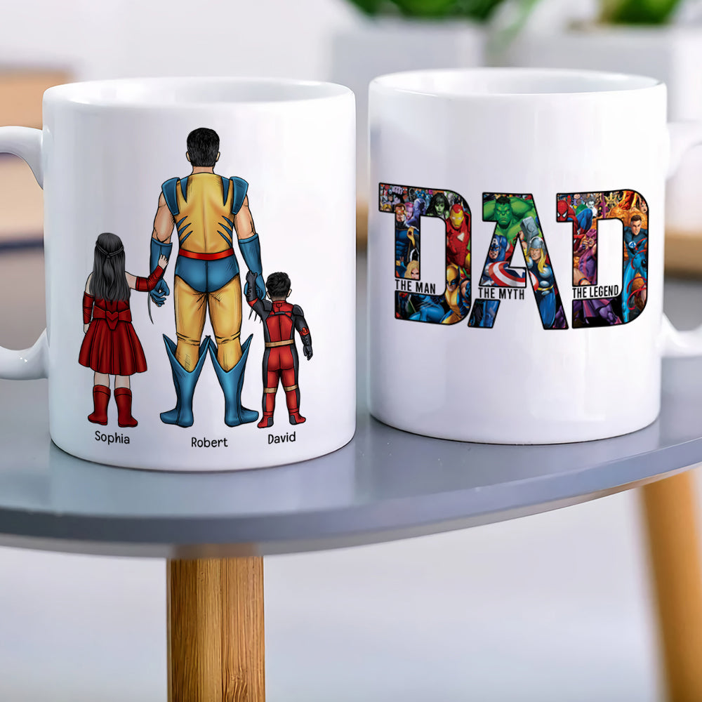 Father's Day- DR-WHM-01acqn040523tm Personalized Coffee Mug