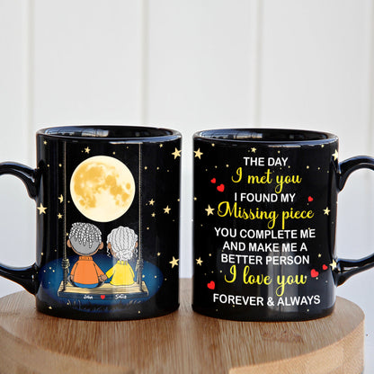 Personalized Gifts For Couple Coffee Mug Couple Backview 03XQMH020125HG