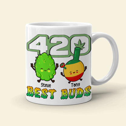 Best Buds- Gift For Friends-Personalized Coffee Mug- Friends Coffee Mug