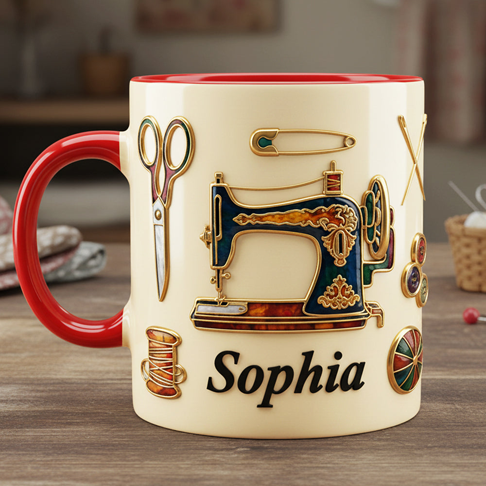 Personalized Gifts For Sewing Lovers Coffee Mug 04kita060126