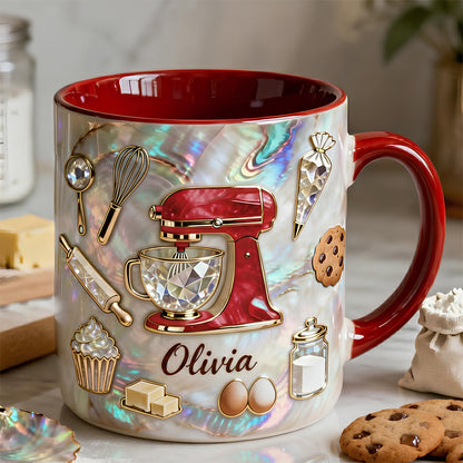 Baker's Dream Coffee Mug - Personalized Gifts For Baking Lover 01PADT291225