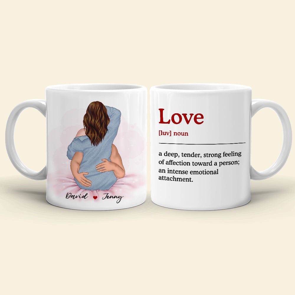 Personalized Couple Mug, Definition Of Love, Gift For Couple