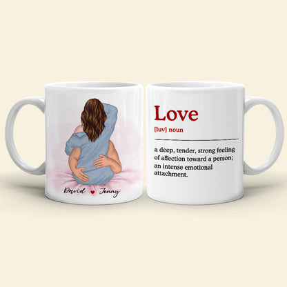 Personalized Couple Mug, Definition Of Love, Gift For Couple