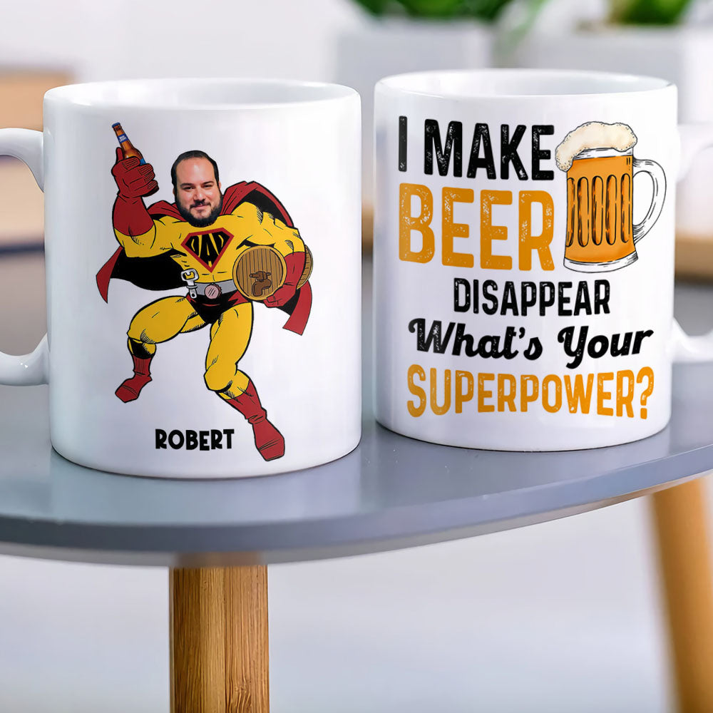 Dad Beer DR-WHM-01dnqn100523 Personalized Coffee Mug