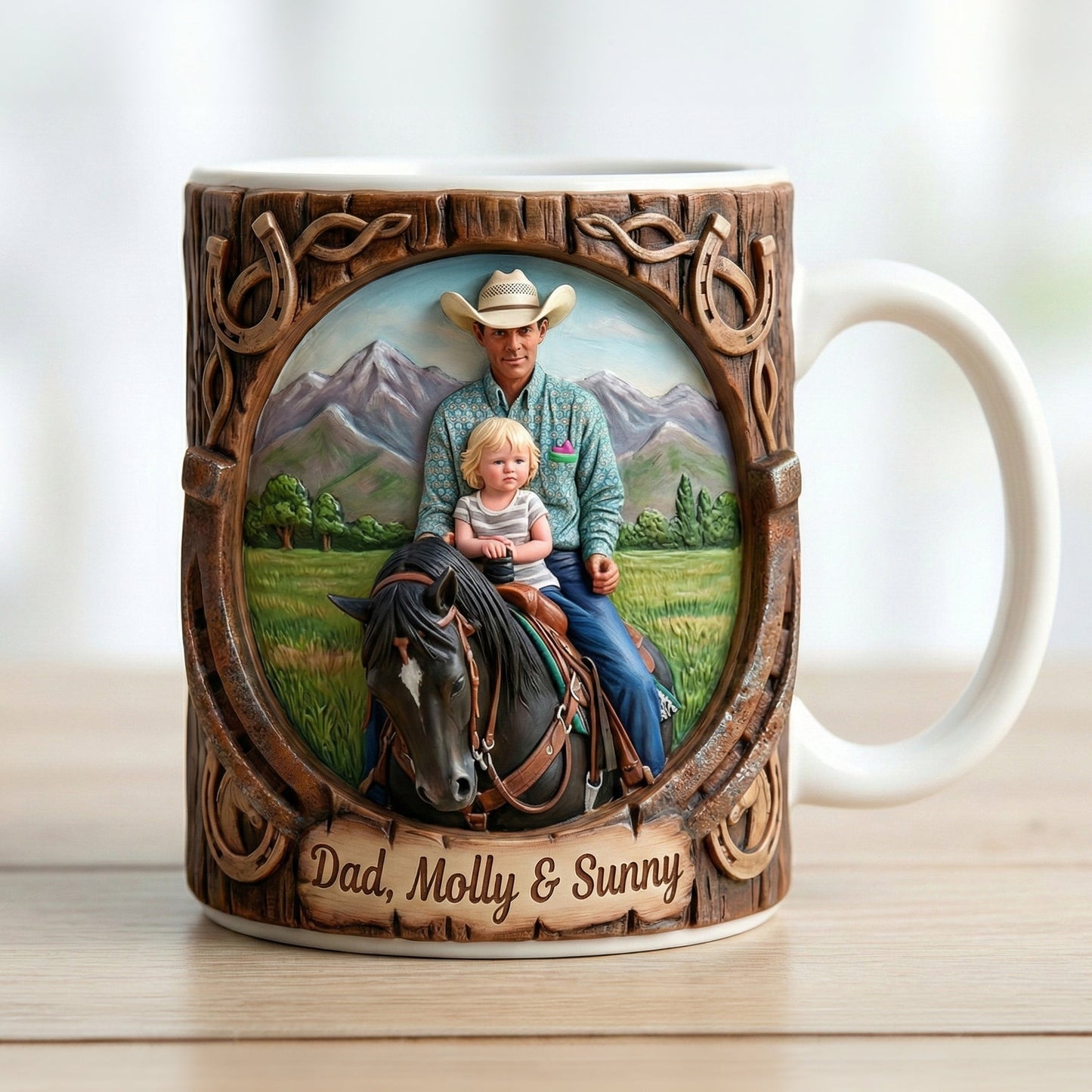 Custom Photo Gifts For Horse Lovers Coffee Mug 02hutn170126