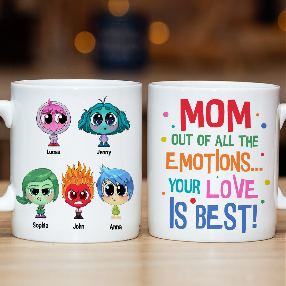 Personalized Gifts For Mom Coffee Mug 03natn150325 Your Love Is Best