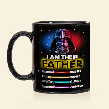 I Am Father 01NAQN170423 Personalized Black Mug
