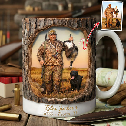Hunting Life Coffee Mug - Personalized Custom Photo Gifts For Hunters 03HULU201225