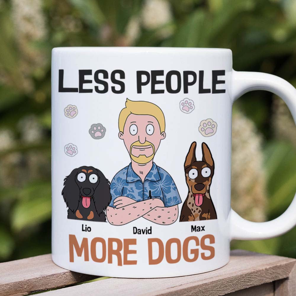 Dog Dad Coffee Mug Personalized Gifts For Pet Lovers 02totn020425hg