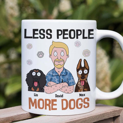 Dog Dad Coffee Mug Personalized Gifts For Pet Lovers 02totn020425hg
