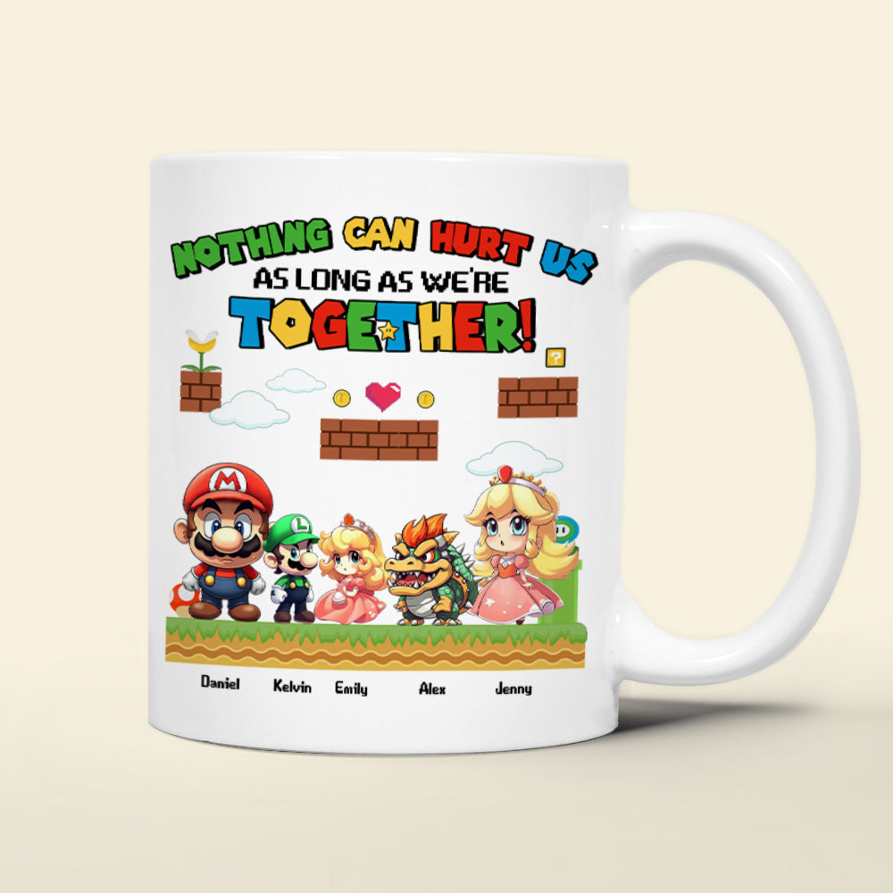 Personalized Gifts For Family Coffee Mug Nothing Can Hurt Us 02kahn300124