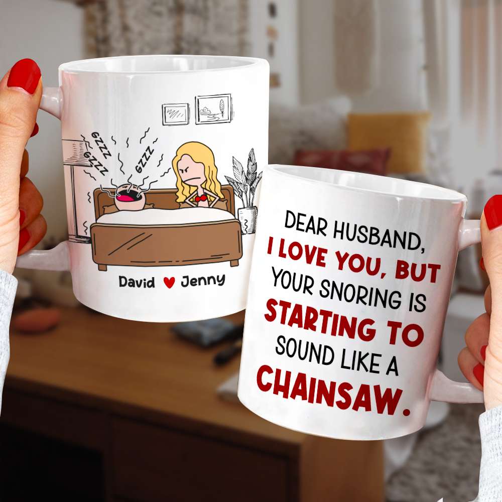 Dear Husband I Love You - Personalized Coffee Mug - Gift For Funny Couple