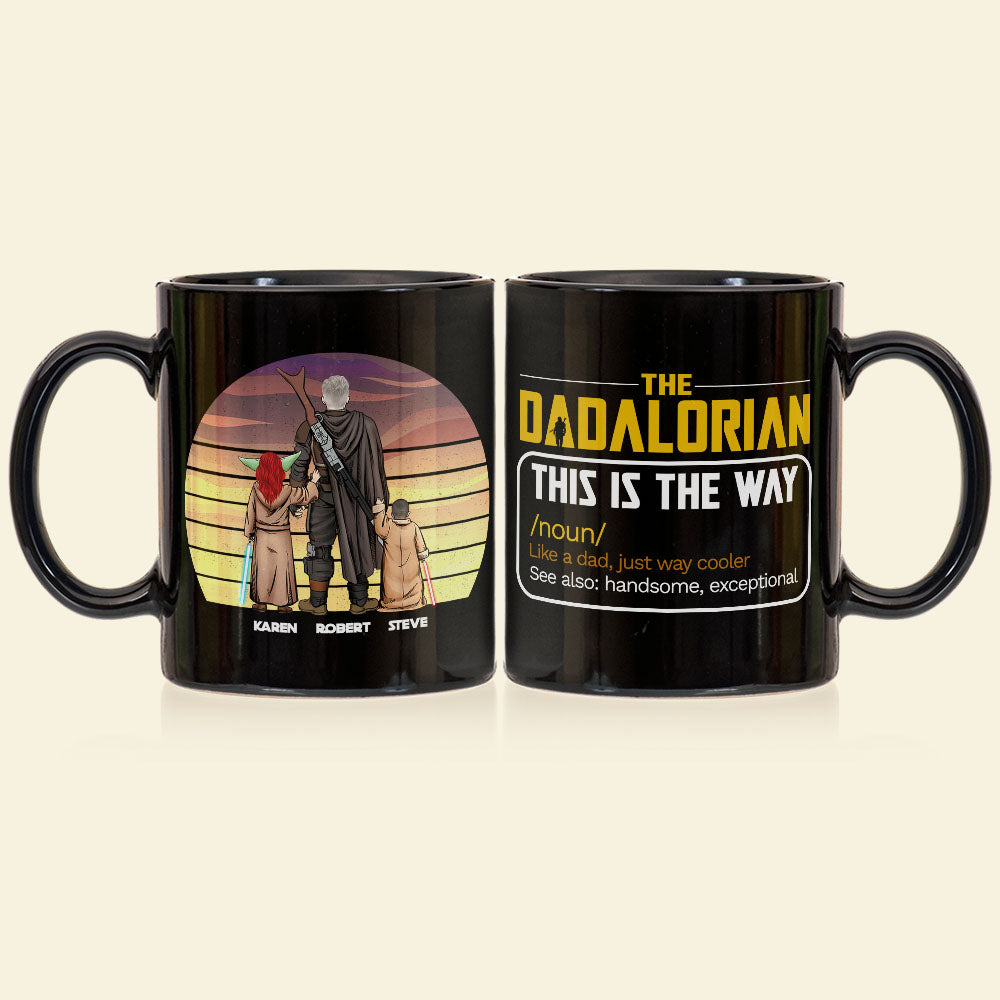Dadalorian Personalized Coffee Mug 03DNPO090523HH