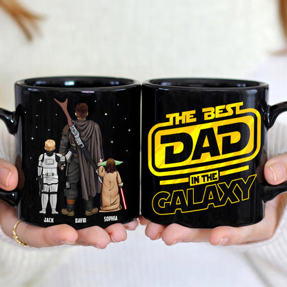 Personalized Gifts For Dad Coffee Mug The Best Dad In The Galaxy 06QHTN190124HHHG Father's Day Gifts