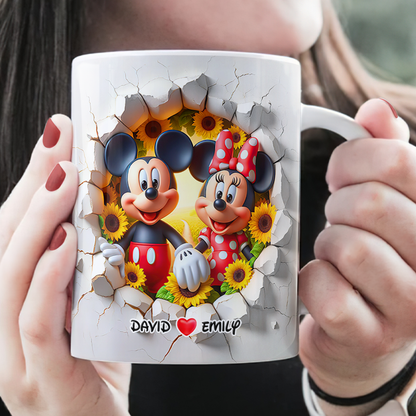 Mouse Couple Mug - Personalized Gifts For Couple 08hupu140425