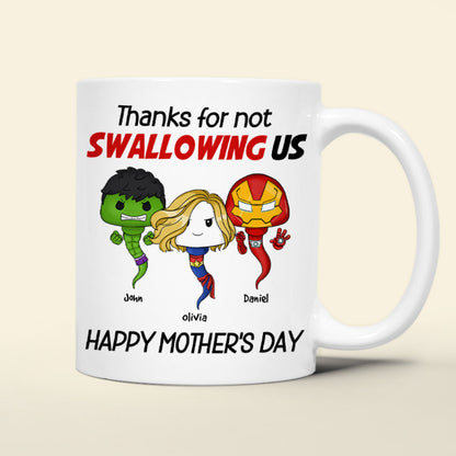 Personalized Gifts For Mom Coffee Mug Not Swallowing Us 02nahn150324