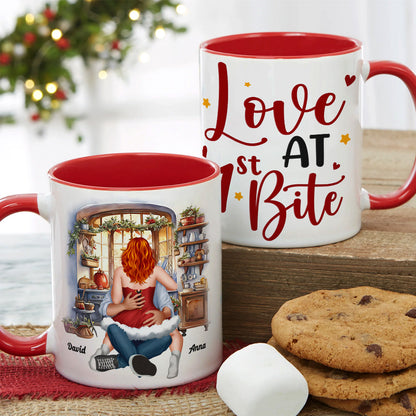 Love At First Bite, Personalized Mug, Naughty Gifts For Couple