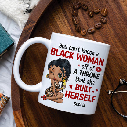 Black Blessed And Beautiful Personalized Coffee Mug 03HTTN270723HH-02