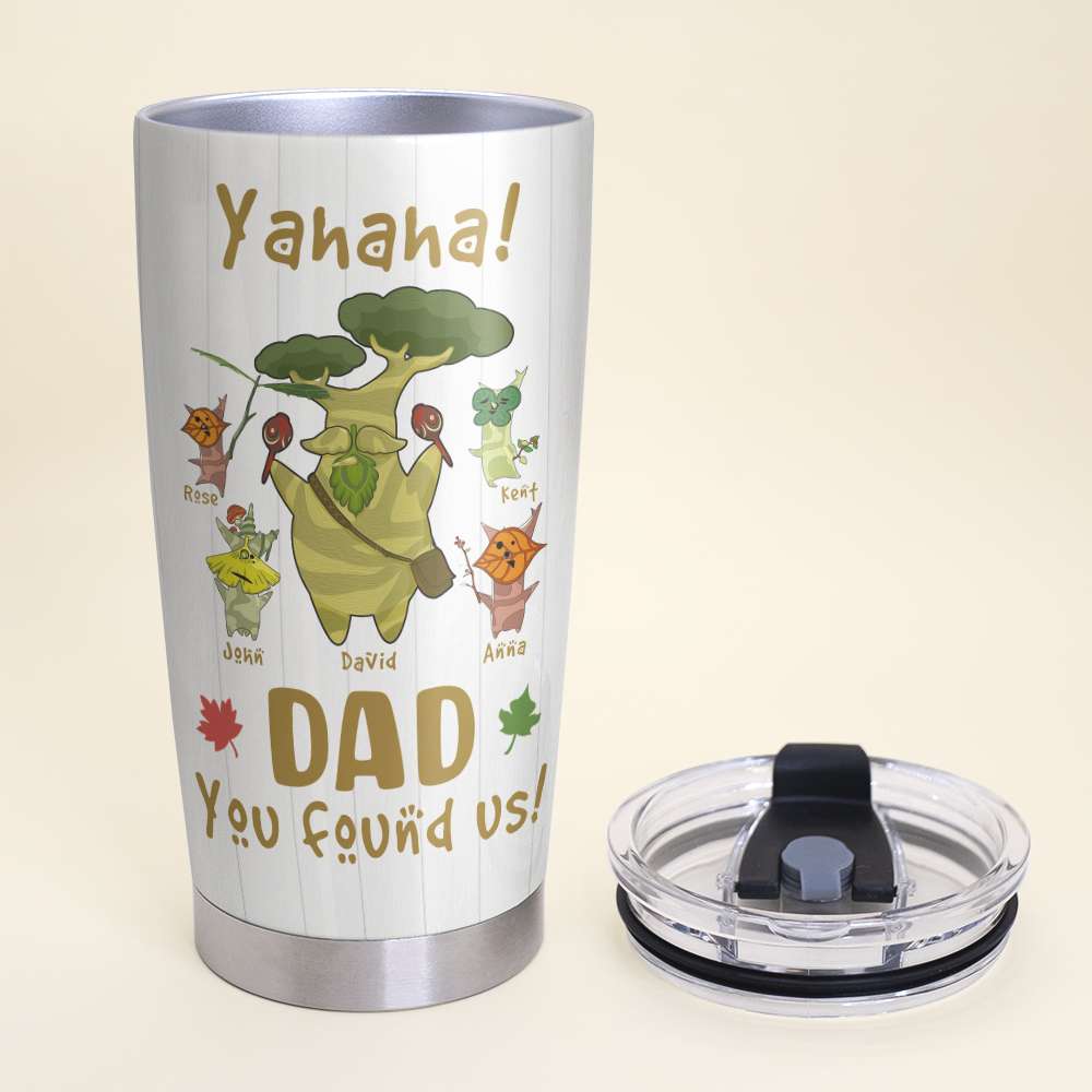 Legend Of Dad 02NAQN010623 Personalized Family Tumbler White Mug
