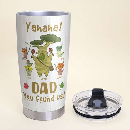 Legend Of Dad 02NAQN010623 Personalized Family Tumbler White Mug