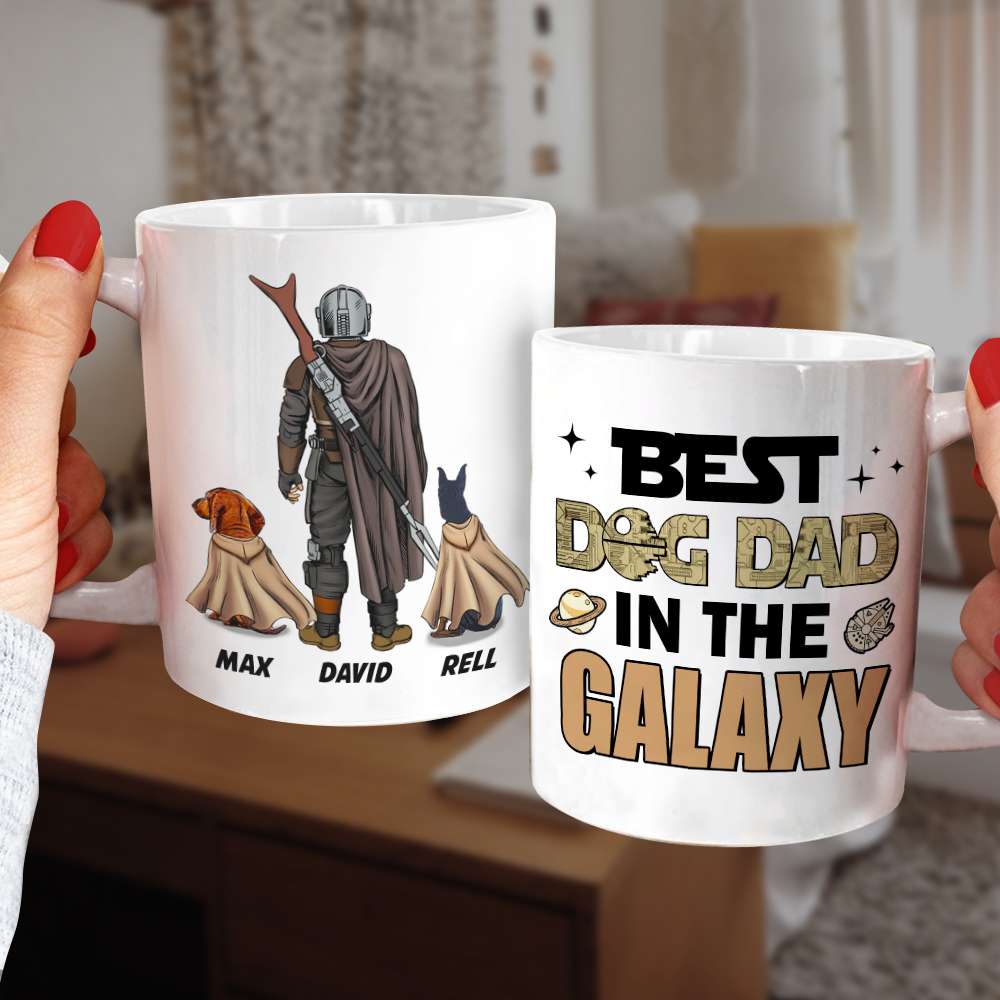 Best Dog Dad Personalized Mug, Gift For Father's Day-3OHTN270423-01
