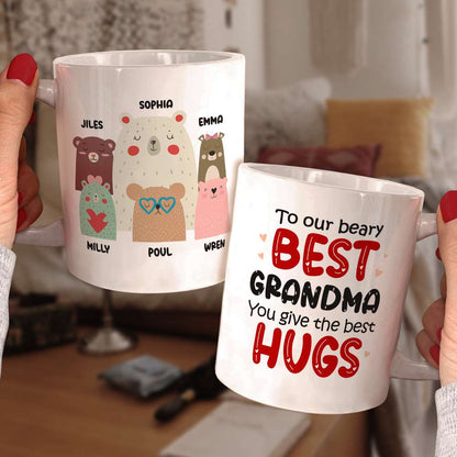 Personalized Gifts For Mom Coffee Mug To Our Beary Best Mama