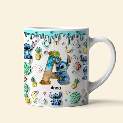 Custom Alphabet Letter Coffee Mug - Personalized Gifts for Cute Monsters 01tgqn110625