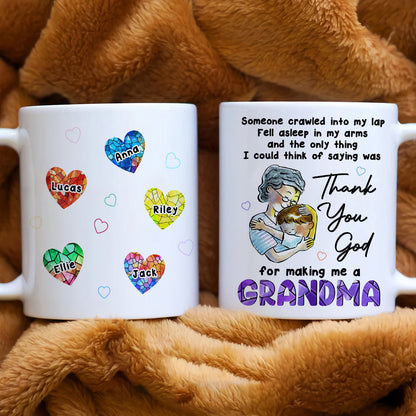 Personalized Gifts For Grandma Coffee Mug 03ACDT020824