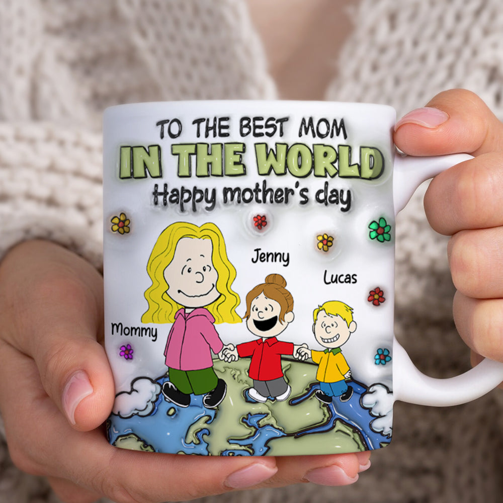 Personalized Gifts For Mom Coffee Mug 02totn100325hh The Best Mom In The World