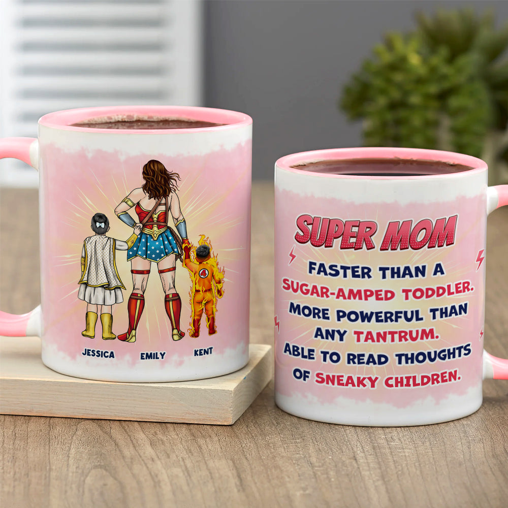 Personalized Gifts For Mom Coffee Mug I'm A Mom 01htpu020324pa