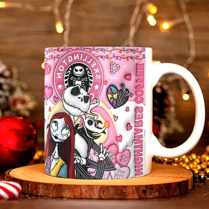 Personalized Halloween Gifts For Couple Coffee Mug 157acqn060924