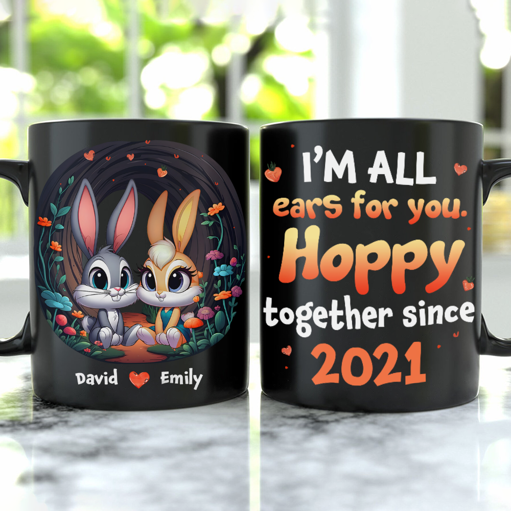 Personalized Gifts For Couple Coffee Mug Hoppy Together 03kapu211224
