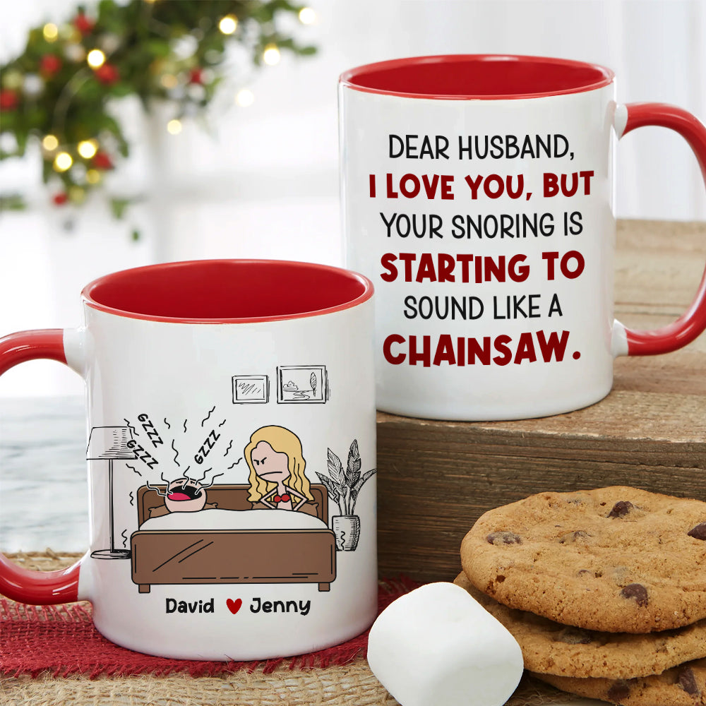 Dear Husband I Love You - Personalized Coffee Mug - Gift For Funny Couple