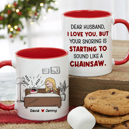 Dear Husband I Love You - Personalized Coffee Mug - Gift For Funny Couple