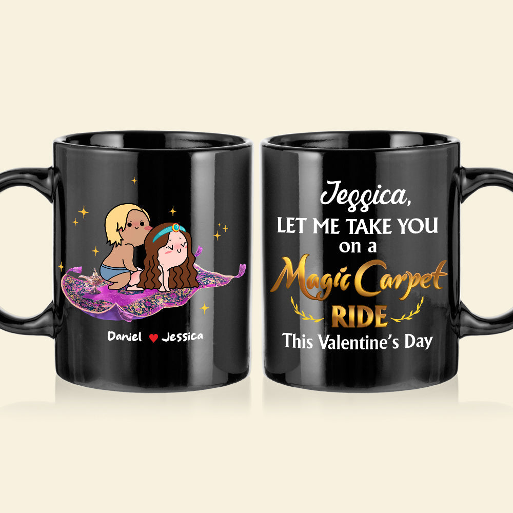 Personalized Gift For Couple Mug Let Me Take You On A Ride 02HTHN110124HH
