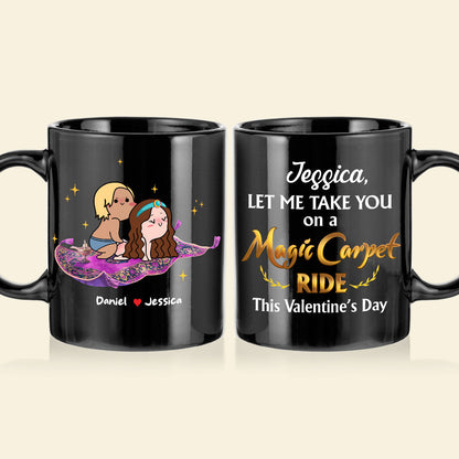 Personalized Gift For Couple Mug Let Me Take You On A Ride 02HTHN110124HH