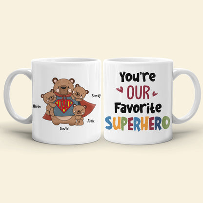 Bear Dad Personalized Coffee Mug 05nahn250423ha