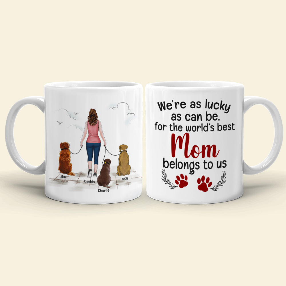 I'm As Lucky As Can Be, Personalized Mug, Gift For Mother's Day